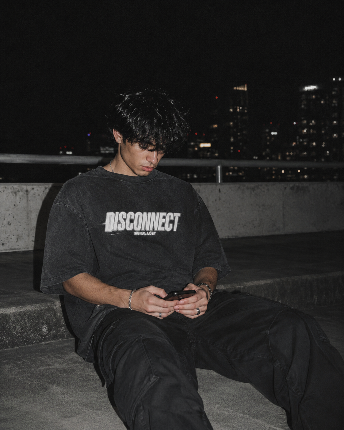 Disconnected Oversized T-Shirt